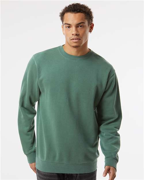 Independent Trading Co. - Midweight Pigment-Dyed Crewneck Sweatshirt - PRM3500