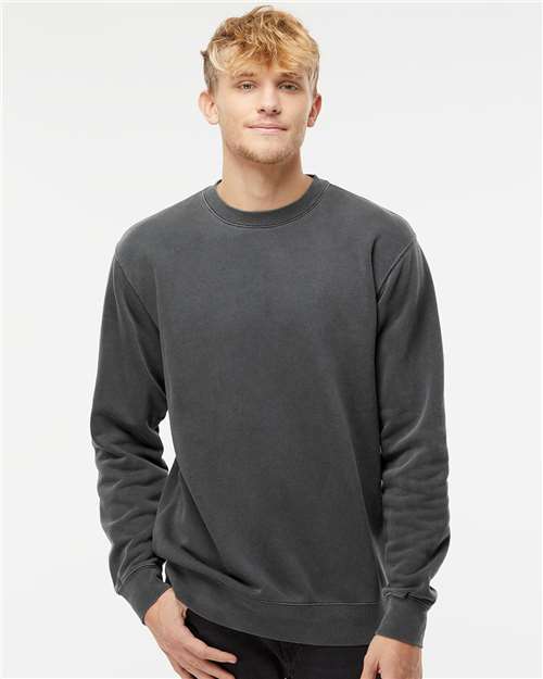 Independent Trading Co. - Midweight Pigment-Dyed Crewneck Sweatshirt - PRM3500