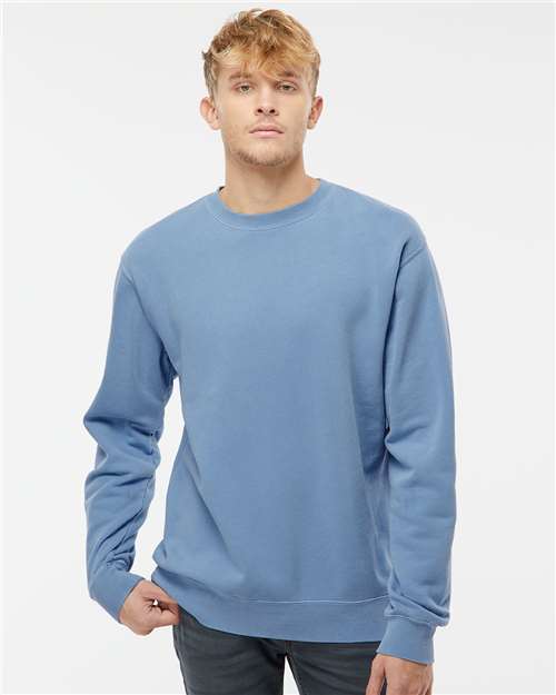 Independent Trading Co. - Midweight Pigment-Dyed Crewneck Sweatshirt - PRM3500