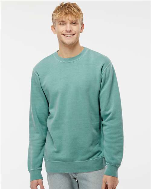Independent Trading Co. PRM3500 Unisex Midweight Pigment-Dyed Crewneck Sweatshirt