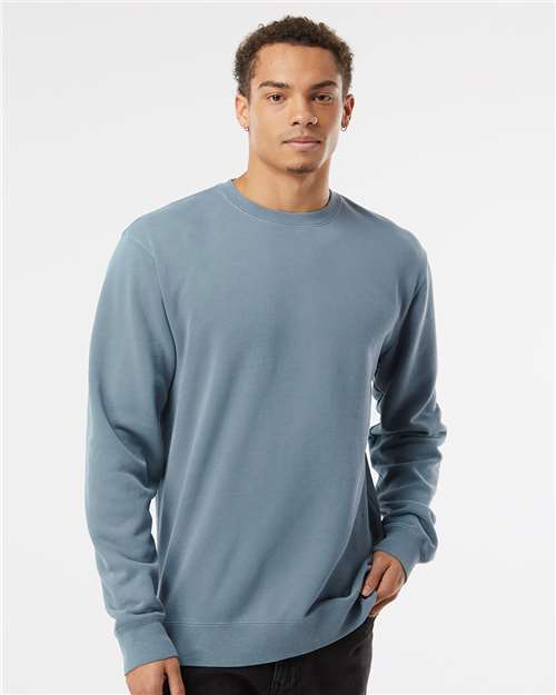 Independent Trading Co. PRM3500 Unisex Midweight Pigment-Dyed Crewneck Sweatshirt
