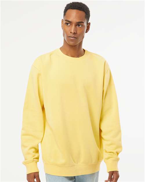 Independent Trading Co. PRM3500 Unisex Midweight Pigment-Dyed Crewneck Sweatshirt