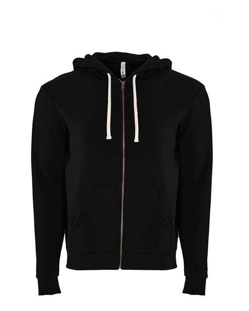 Next Level 9602 Unisex Santa Barbara Full-Zip Hoodie Sweatshirt