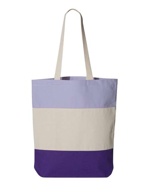 Q-Tees - 11L Tri-Color Tote - Q125900