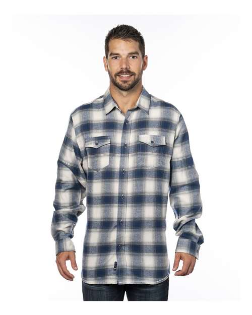 Burnside - Yarn-Dyed Flannel Shirt - 8210