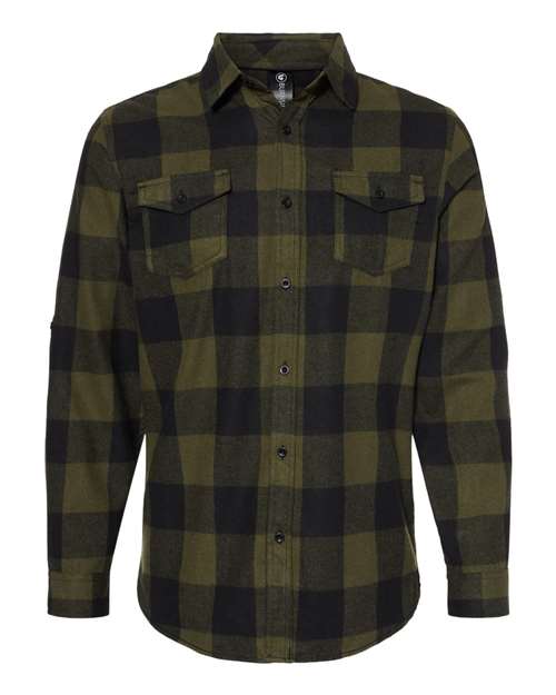 Burnside - Yarn-Dyed Long Sleeve Flannel Shirt - 8210