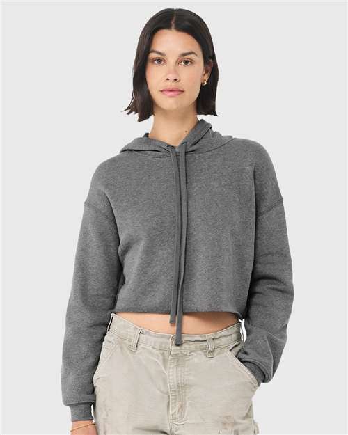 BELLA + CANVAS - Women's Crop Fleece Hoodie - 7502