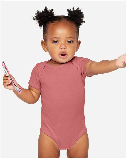 Rabbit Skins 4400 Infant Baby Rib Bodysuit