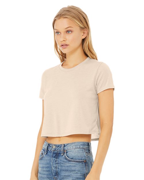 BELLA + CANVAS 8882 Women’s Flowy Crop Tee