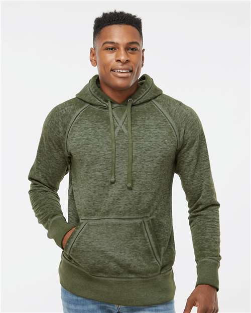 J. America 8915 Men's Vintage Zen Fleece Hooded Sweatshirt