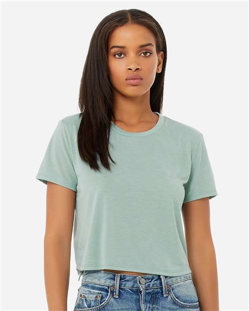 BELLA + CANVAS - Women’s Flowy Crop Tee - 8882
