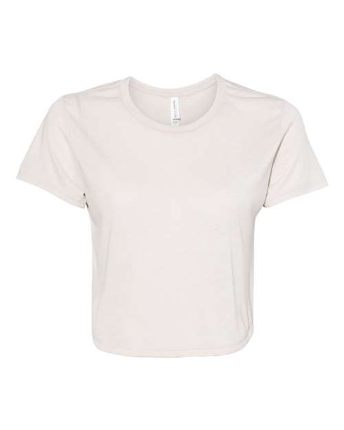 BELLA + CANVAS - Women’s Flowy Crop Tee - 8882