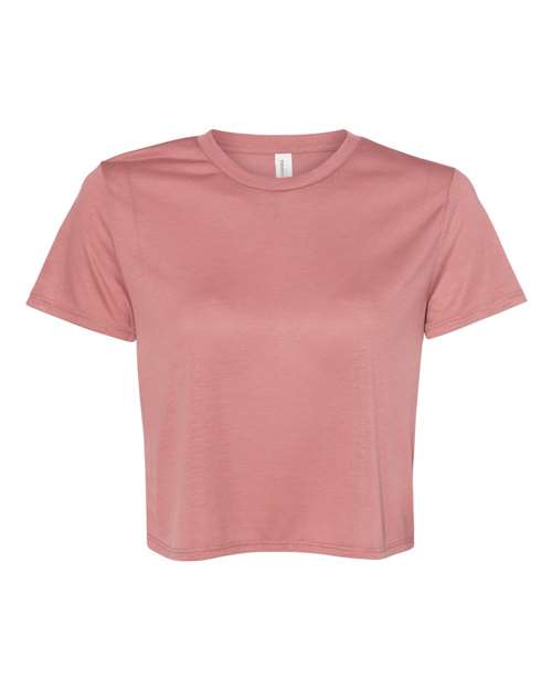 BELLA + CANVAS - Women’s Flowy Crop Tee - 8882