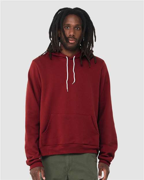 BELLA + CANVAS 3719 Unisex Sponge Fleece Hoodie Sweatshirt