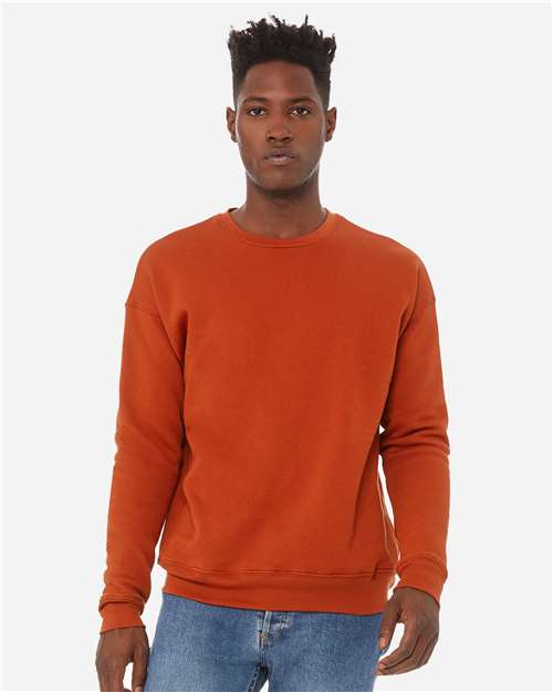 BELLA + CANVAS 3945 Unisex Sponge Fleece Drop Shoulder Crewneck Sweatshirt