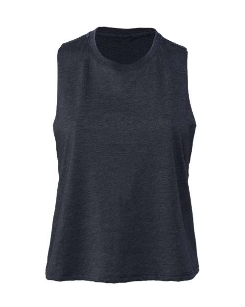 BELLA + CANVAS 6682 Women's Racerback Crop Tank