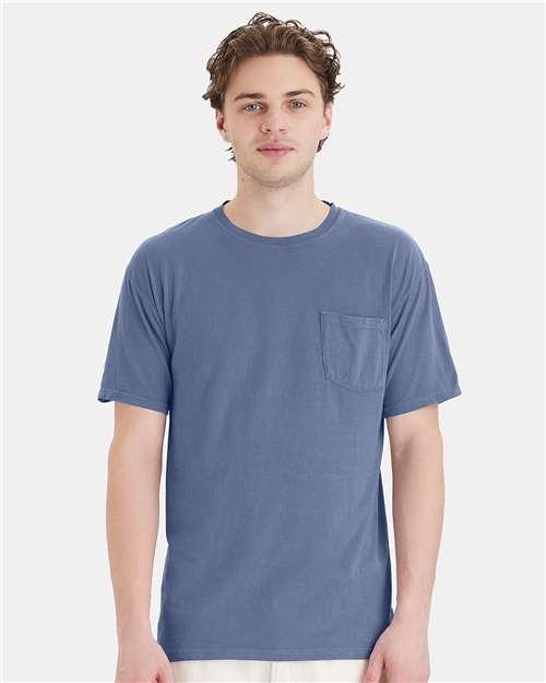 ComfortWash by Hanes GDH150 Unisex Garment-Dyed Pocket T-Shirt