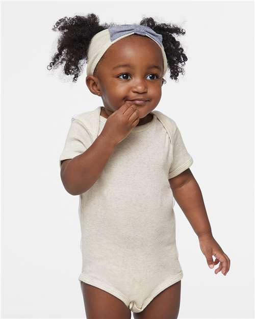 Rabbit Skins 4400 Infant Baby Rib Bodysuit