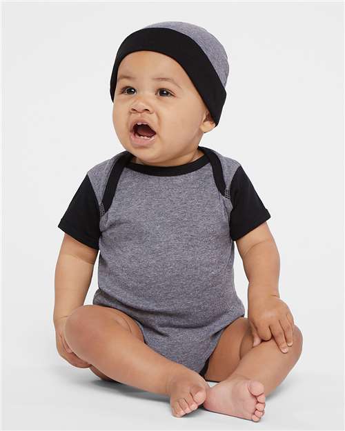 Rabbit Skins - Infant Baby Rib Bodysuit - 4400