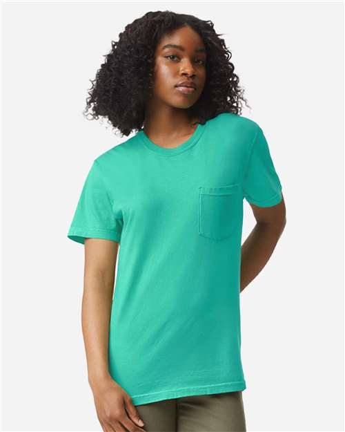 Comfort Colors - Garment-Dyed Heavyweight Pocket T-Shirt - 6030