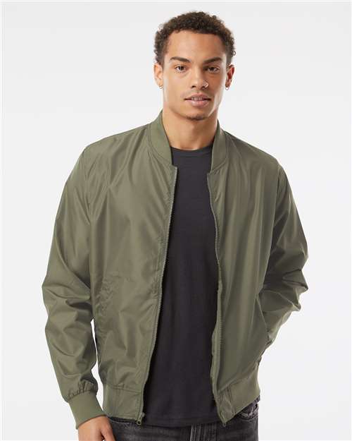 Independent Trading Co. EXP52BMR Unisex Lightweight Bomber Jacket