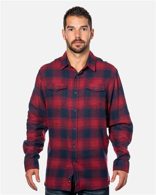 Burnside - Yarn-Dyed Flannel Shirt - 8210