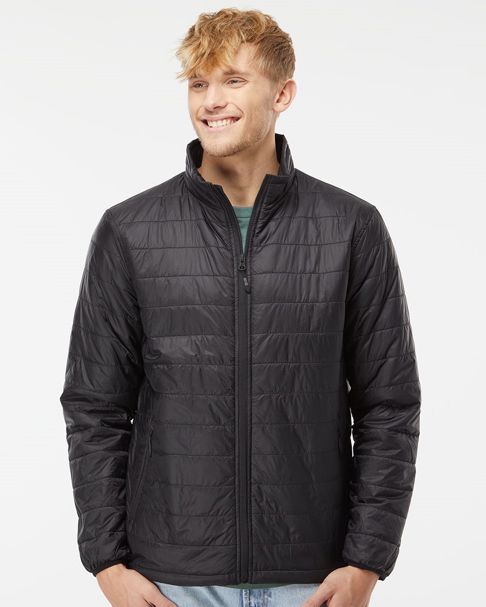 Independent Trading Co. EXP100PFZ Men's Puffer Jacket