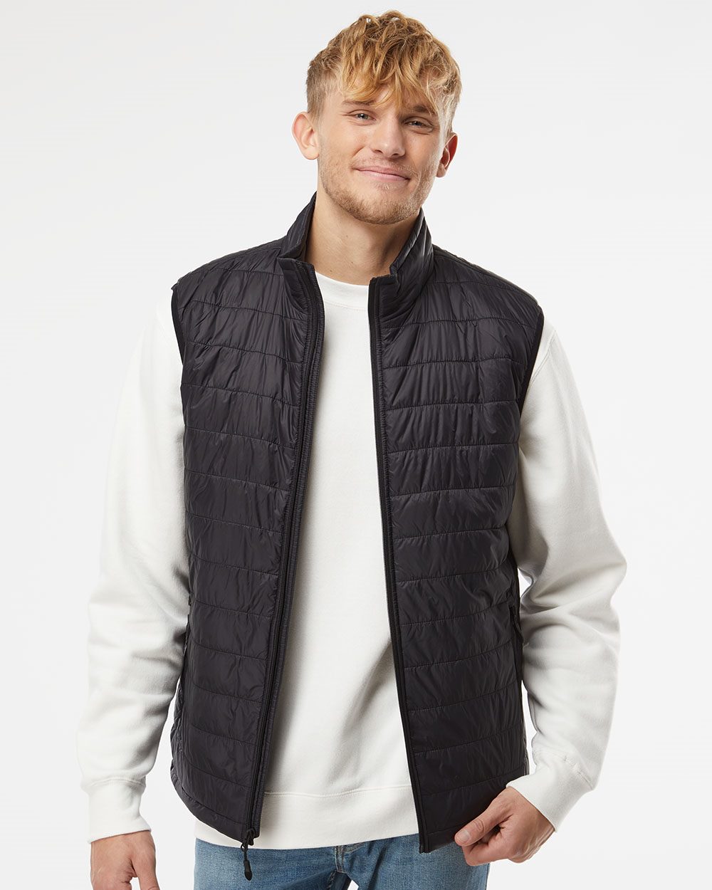 Independent Trading Co. EXP120PFV Men's Puffer Vest
