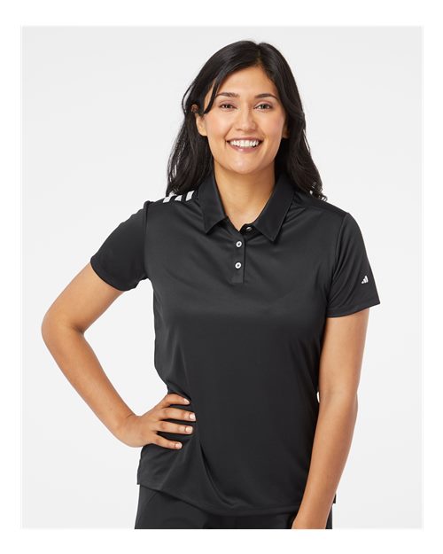 Adidas - Women's 3-Stripes Shoulder Polo - A325