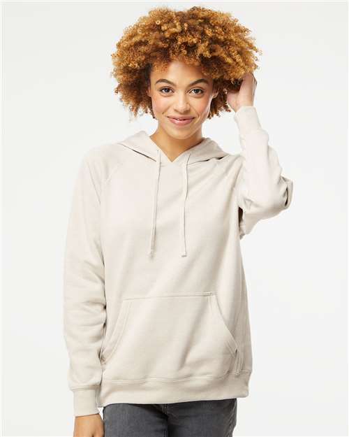 Independent Trading Co. PRM33SBP Unisex Special Blend Raglan Hooded Sweatshirt