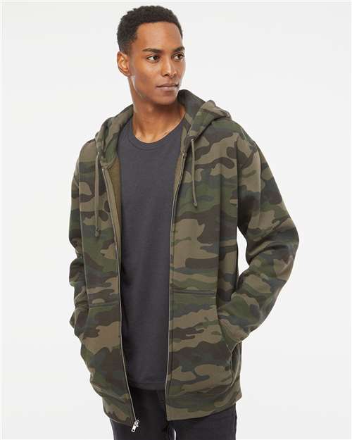 Independent Trading Co. IND4000Z Unisex Heavyweight Full-Zip Hooded Sweatshirt