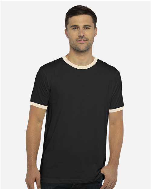 Next Level 3604 Unisex Cotton Ringer T-Shirt