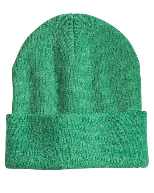 Sportsman - 12" Solid Cuffed Beanie - SP12