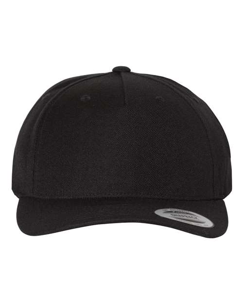 YP Classics - Premium Five-Panel Curved Bill Snapback Cap - 5789M