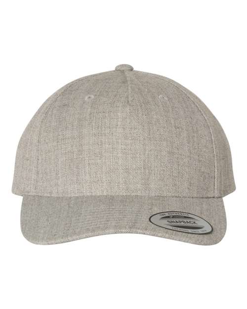 YP Classics - Premium Five-Panel Curved Bill Snapback Cap - 5789M