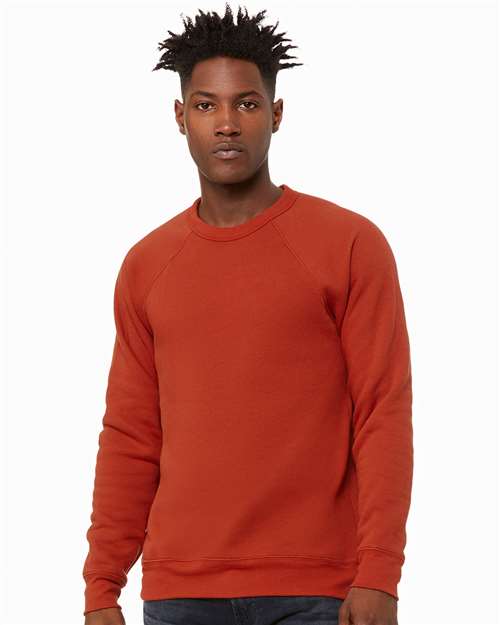 BELLA + CANVAS - Sponge Fleece Raglan Crewneck Sweatshirt - 3901