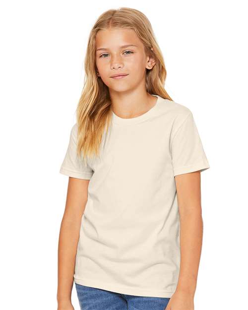 BELLA + CANVAS 3001Y Youth Jersey Tee