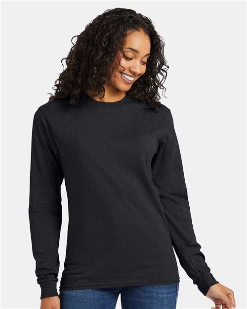 Hanes 5286 Unisex Essential-T Long Sleeve T-Shirt