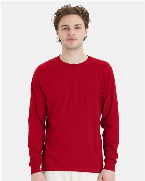Hanes 5286 Unisex Essential-T Long Sleeve T-Shirt