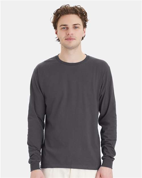 Hanes 5286 Unisex Essential-T Long Sleeve T-Shirt
