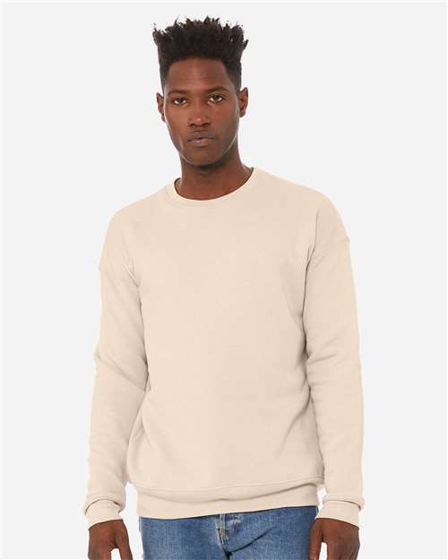 BELLA + CANVAS - Sponge Fleece Drop Shoulder Crewneck Sweatshirt - 3945