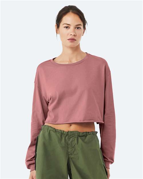 BELLA + CANVAS - FWD Fashion Women's Crop Long Sleeve Tee - 6501