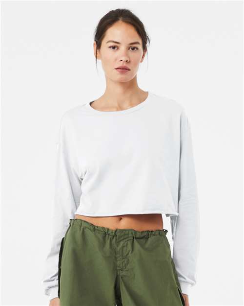 BELLA + CANVAS - FWD Fashion Women's Crop Long Sleeve Tee - 6501