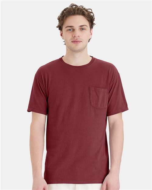 ComfortWash by Hanes - Unisex Garment-Dyed Pocket T-Shirt - GDH150