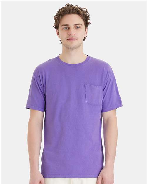 ComfortWash by Hanes GDH150 Unisex Garment-Dyed Pocket T-Shirt