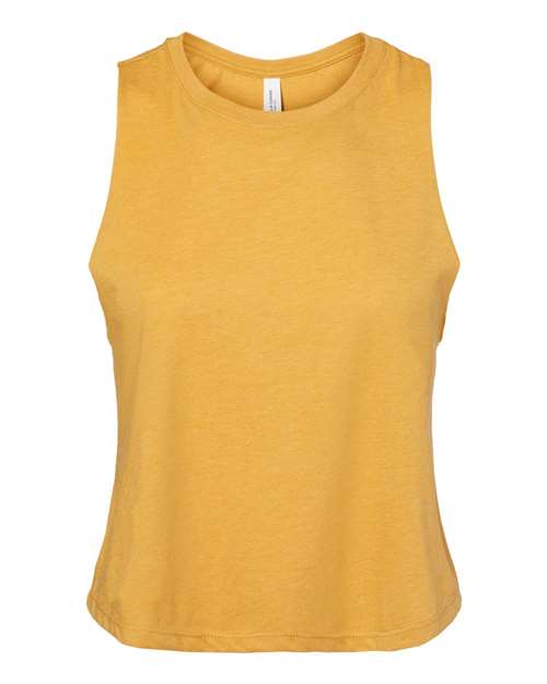 BELLA + CANVAS - Women's Racerback Crop Tank - 6682