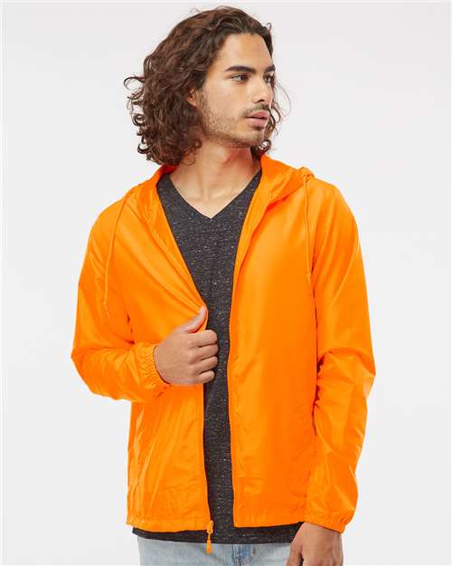 Independent Trading Co. EXP54LWZ Men's Lightweight Windbreaker Full-Zip Jacket