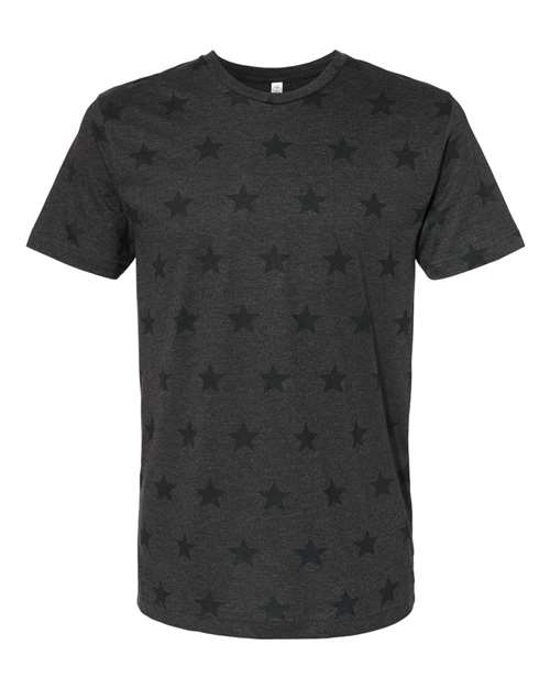 Code Five - Men's Star Print Tee - 3929
