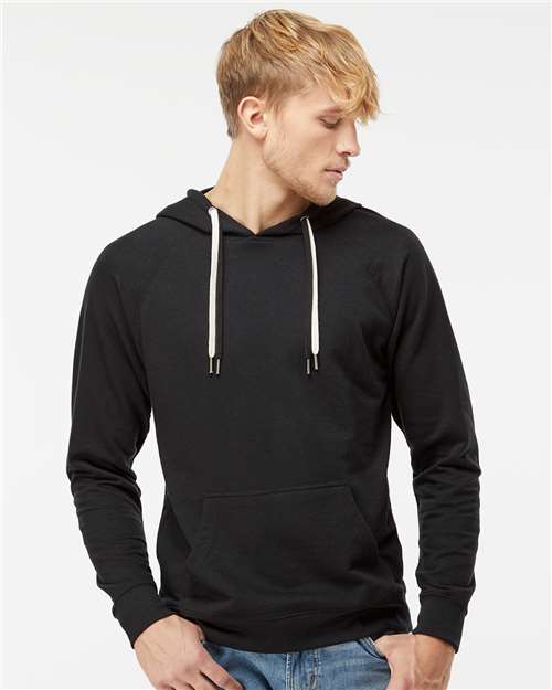 Independent Trading Co. SS1000 Unisex Icon Lightweight Loopback Terry Hooded Sweatshirt