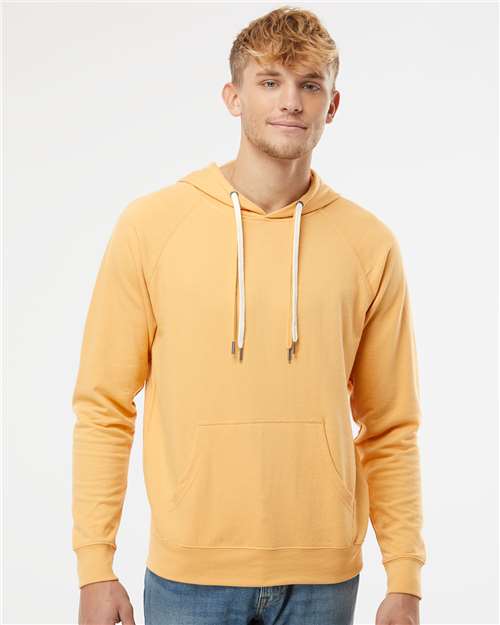 Independent Trading Co. SS1000 Unisex Icon Lightweight Loopback Terry Hooded Sweatshirt
